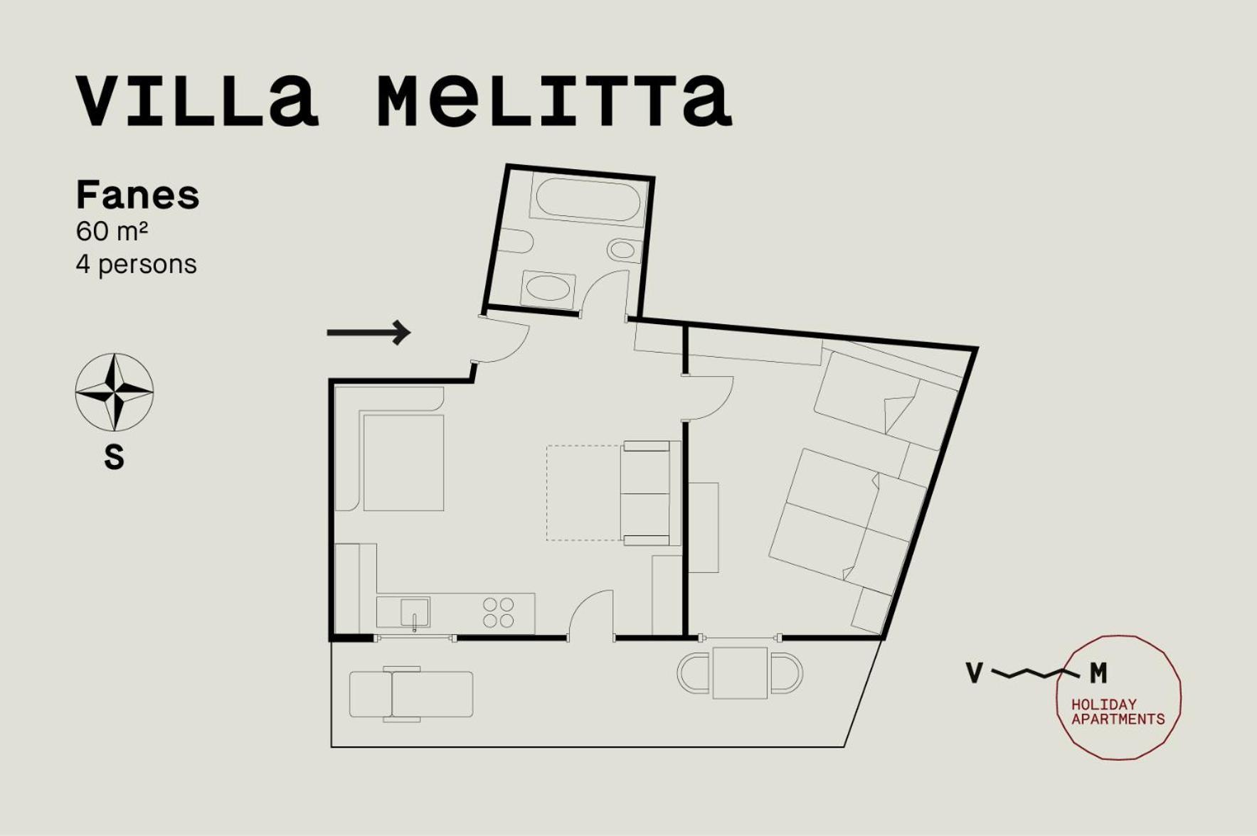 סן ויג'יליו די מרבה Villa Melitta חדר תמונה